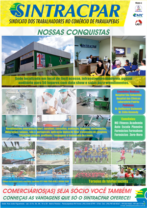 Cartaz do Sintracpar