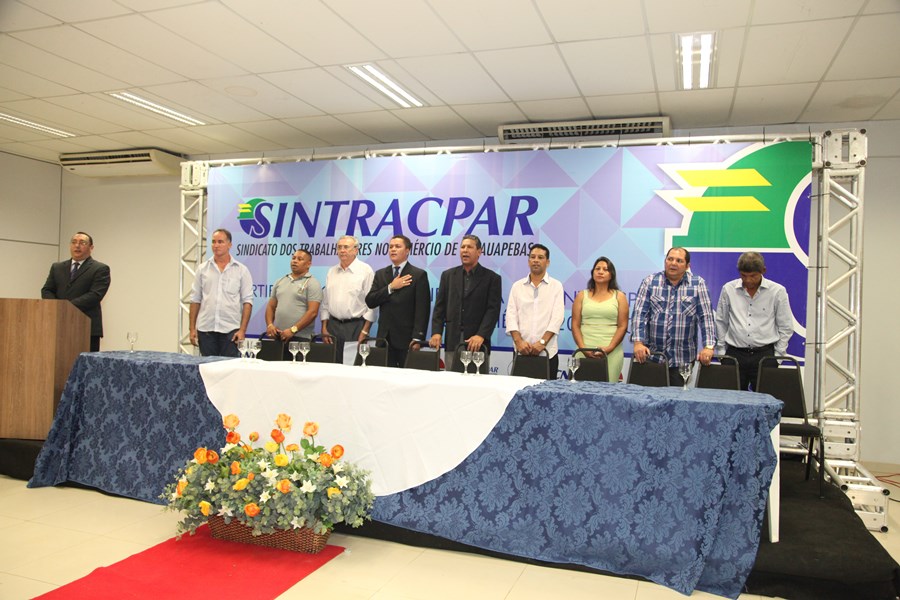 Certificação de Posse da nova Diretoria do SINTRACPAR